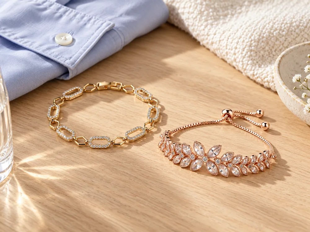 Planche d’inspiration de bracelets du quotidien et de superpositions