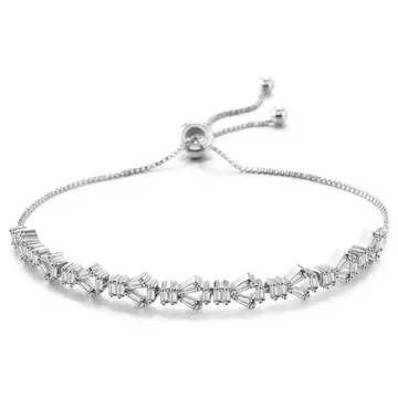 Bracelet à cristaux baguette