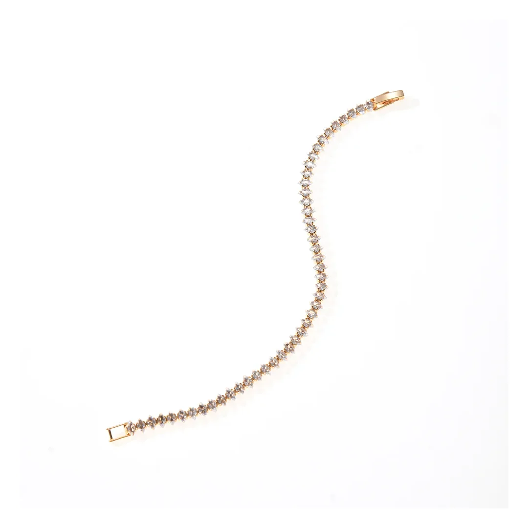 Bracelet fin ton or rose