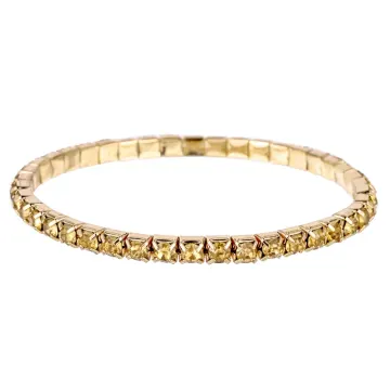 Bracelet extensible fin ton doré