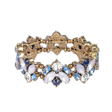 Bracelet vintage à motifs goutte