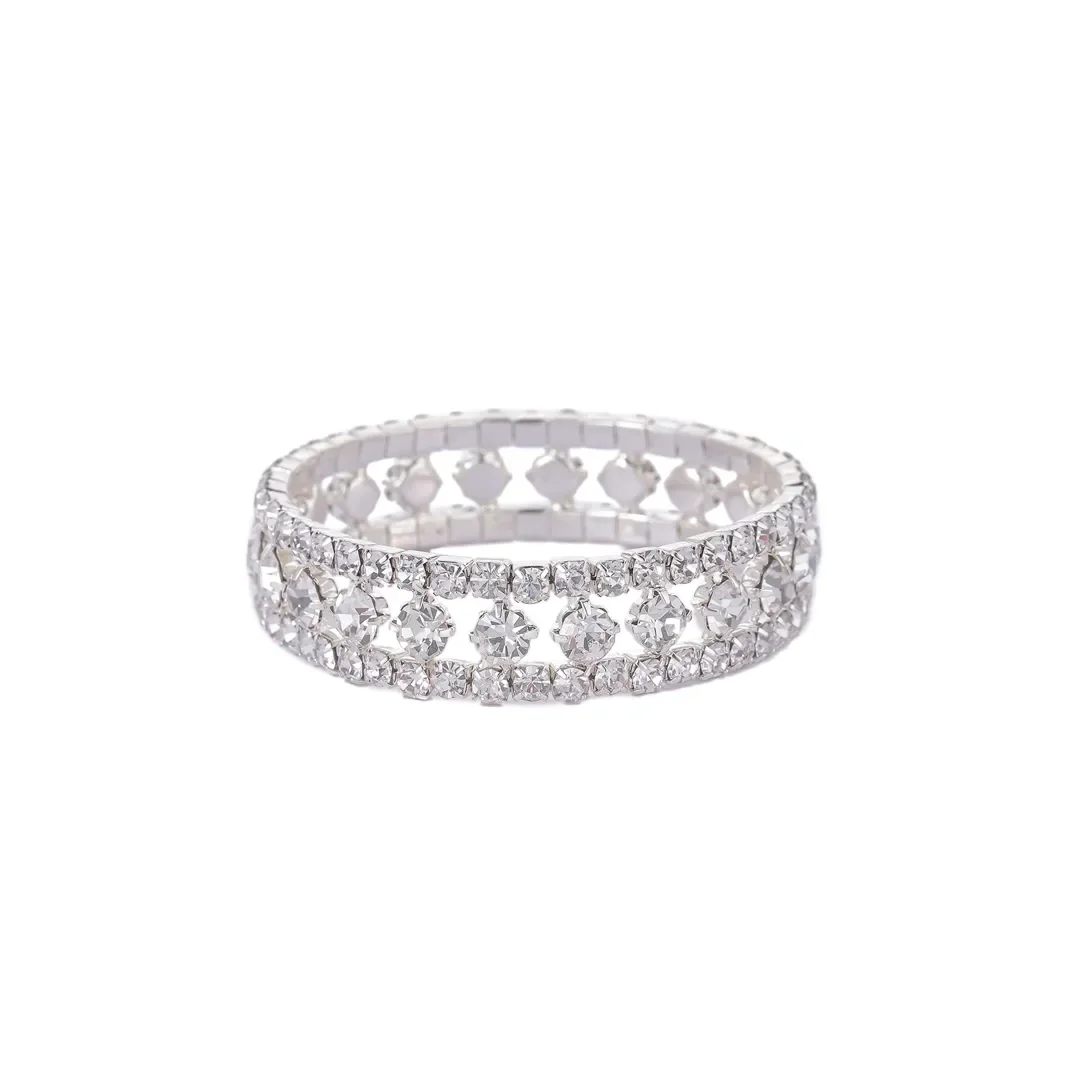 Bracelet extensible géométrique ajouré